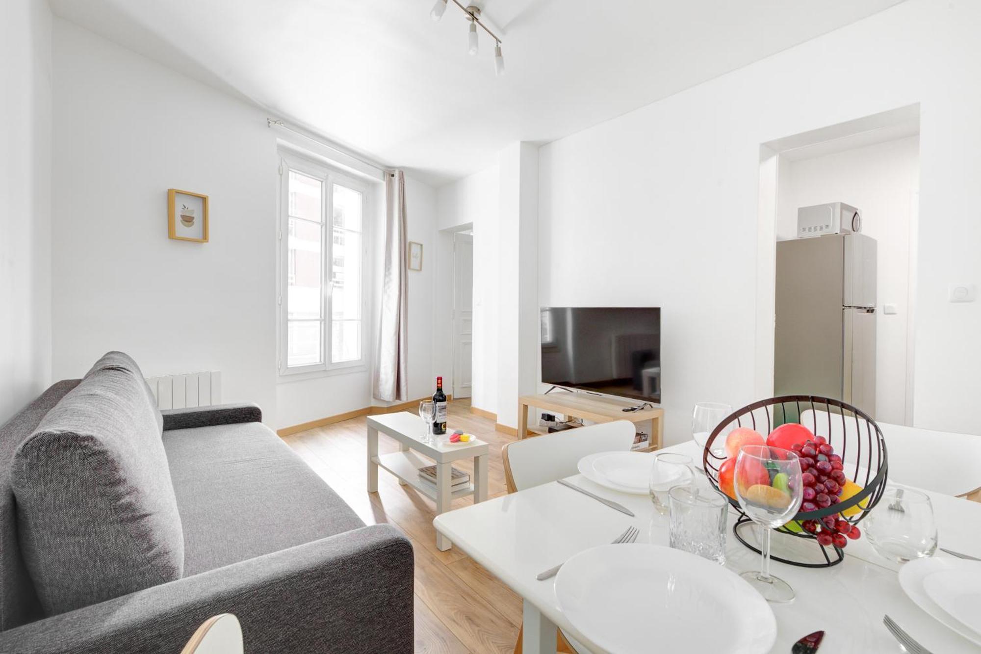 4 Personnes Charmant Appartement Paris 13Eme Luaran gambar