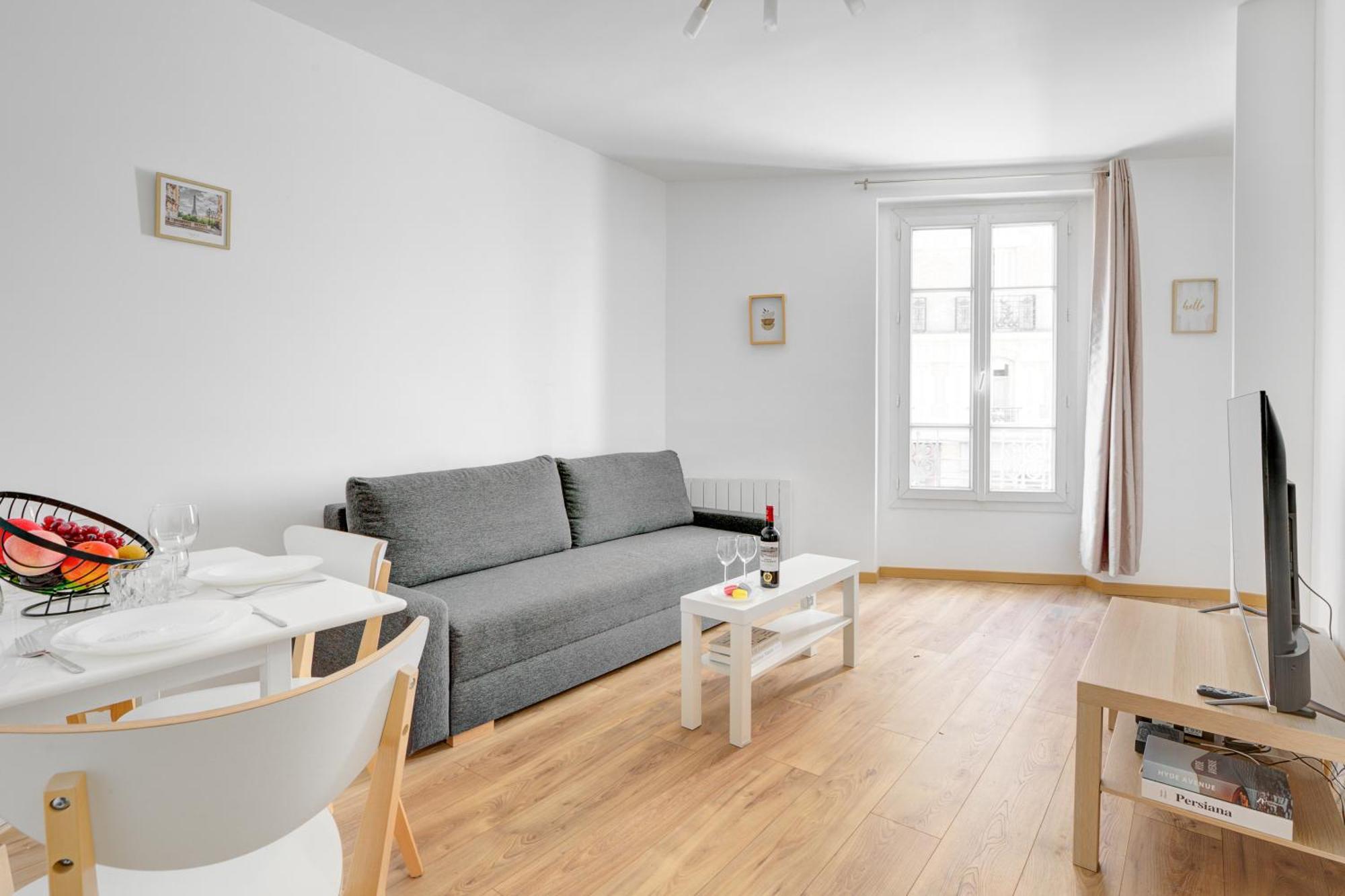 4 Personnes Charmant Appartement Paris 13Eme Luaran gambar