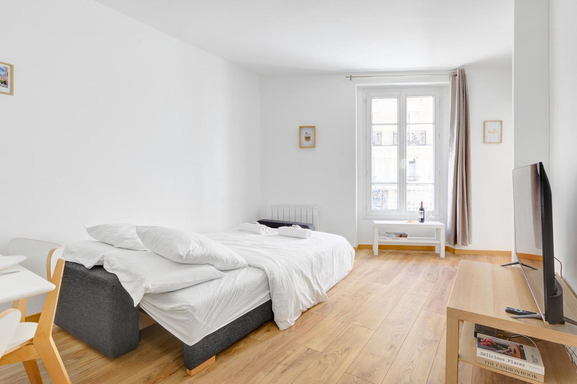 4 Personnes Charmant Appartement Paris 13Eme Luaran gambar