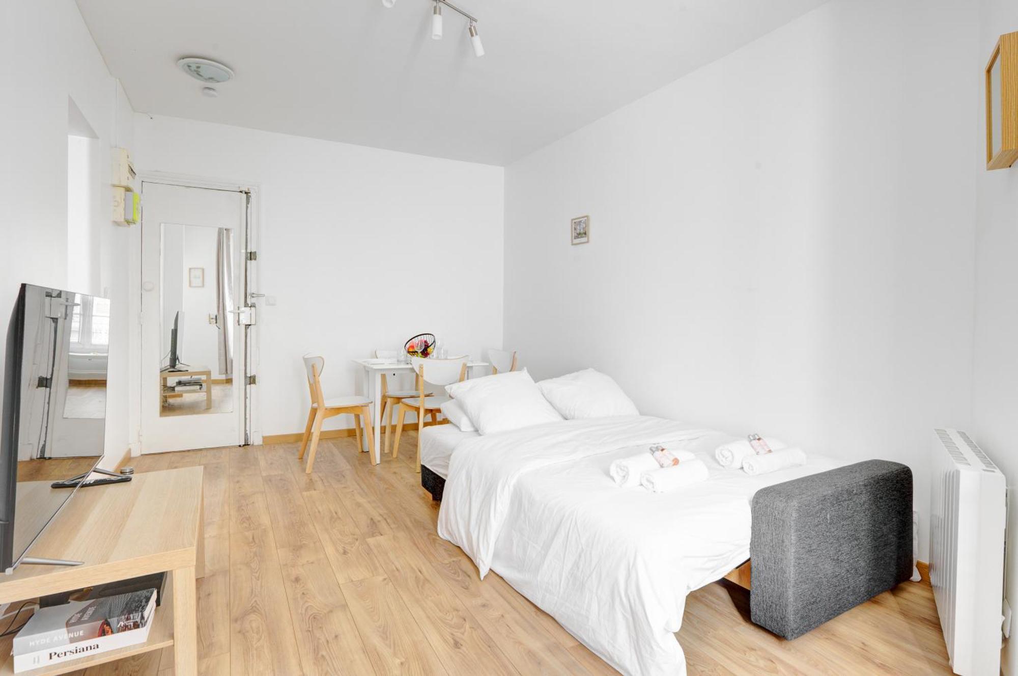 4 Personnes Charmant Appartement Paris 13Eme Luaran gambar