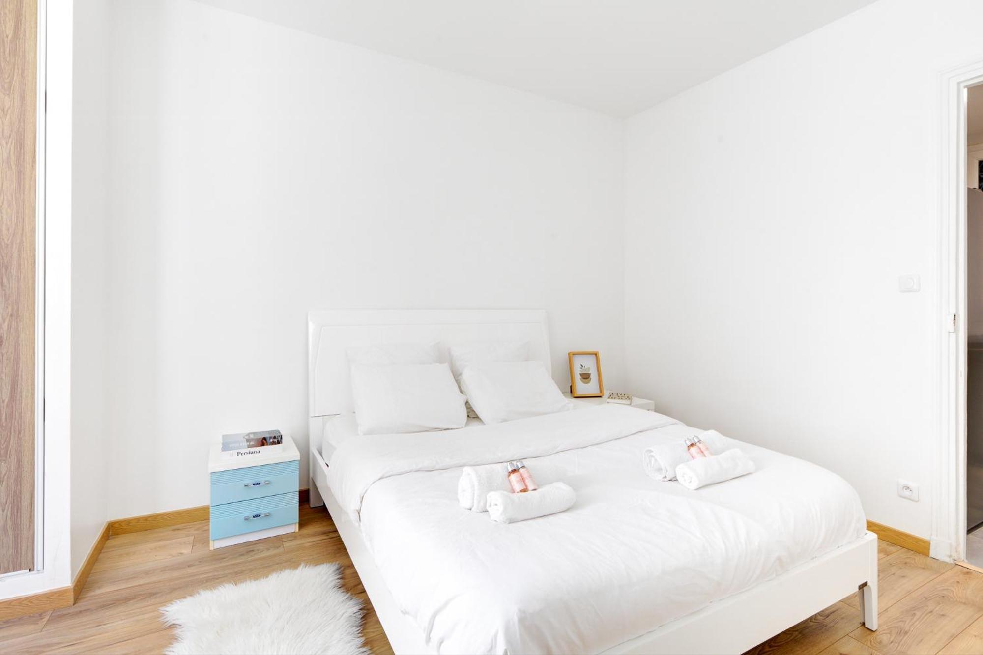 4 Personnes Charmant Appartement Paris 13Eme Luaran gambar